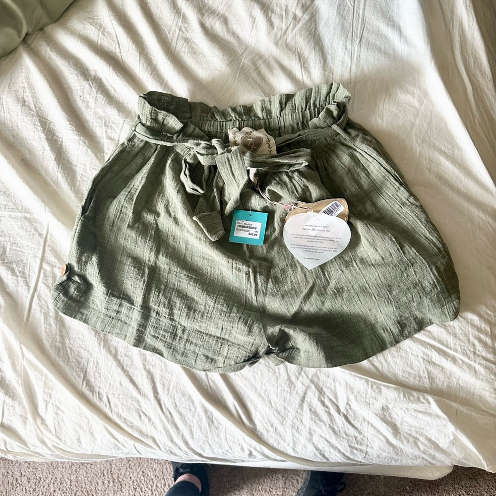 Handmade sage green shirts size medium